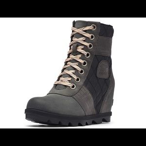 Sorel lace up bootie